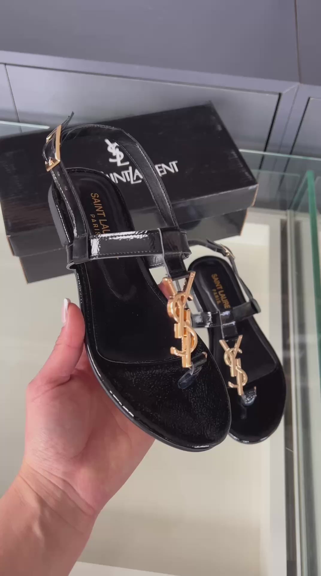 YSL Bayan Sandalet