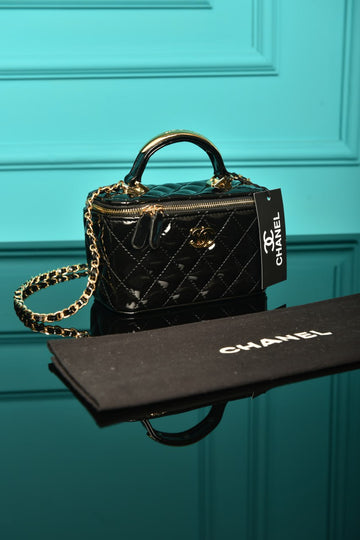 Chan£l Quilted Vanity İthal Çanta