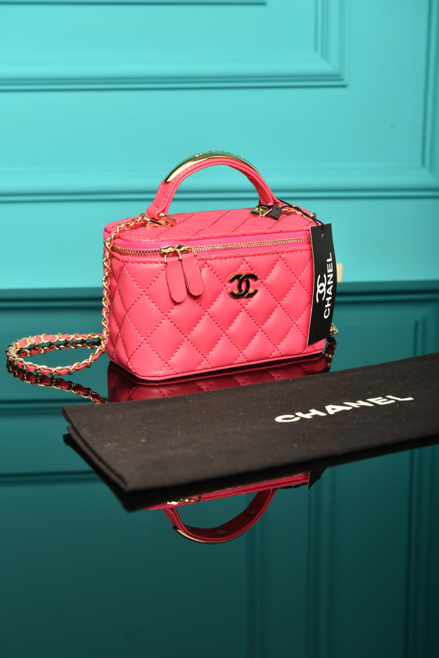 Chan£l Quilted Vanity İthal Çanta