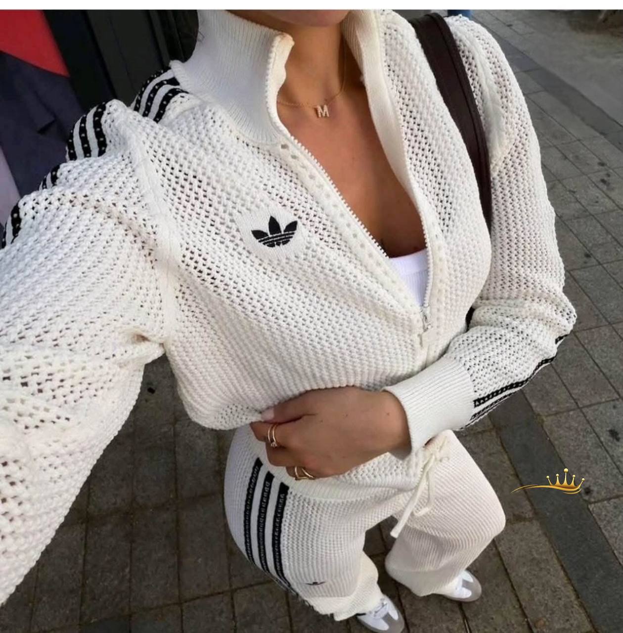 Adidass Triko Örgü Kumaş Takım