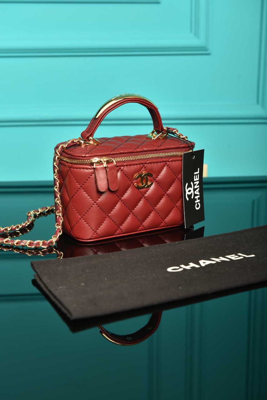 Chan£l Quilted Vanity İthal Çanta
