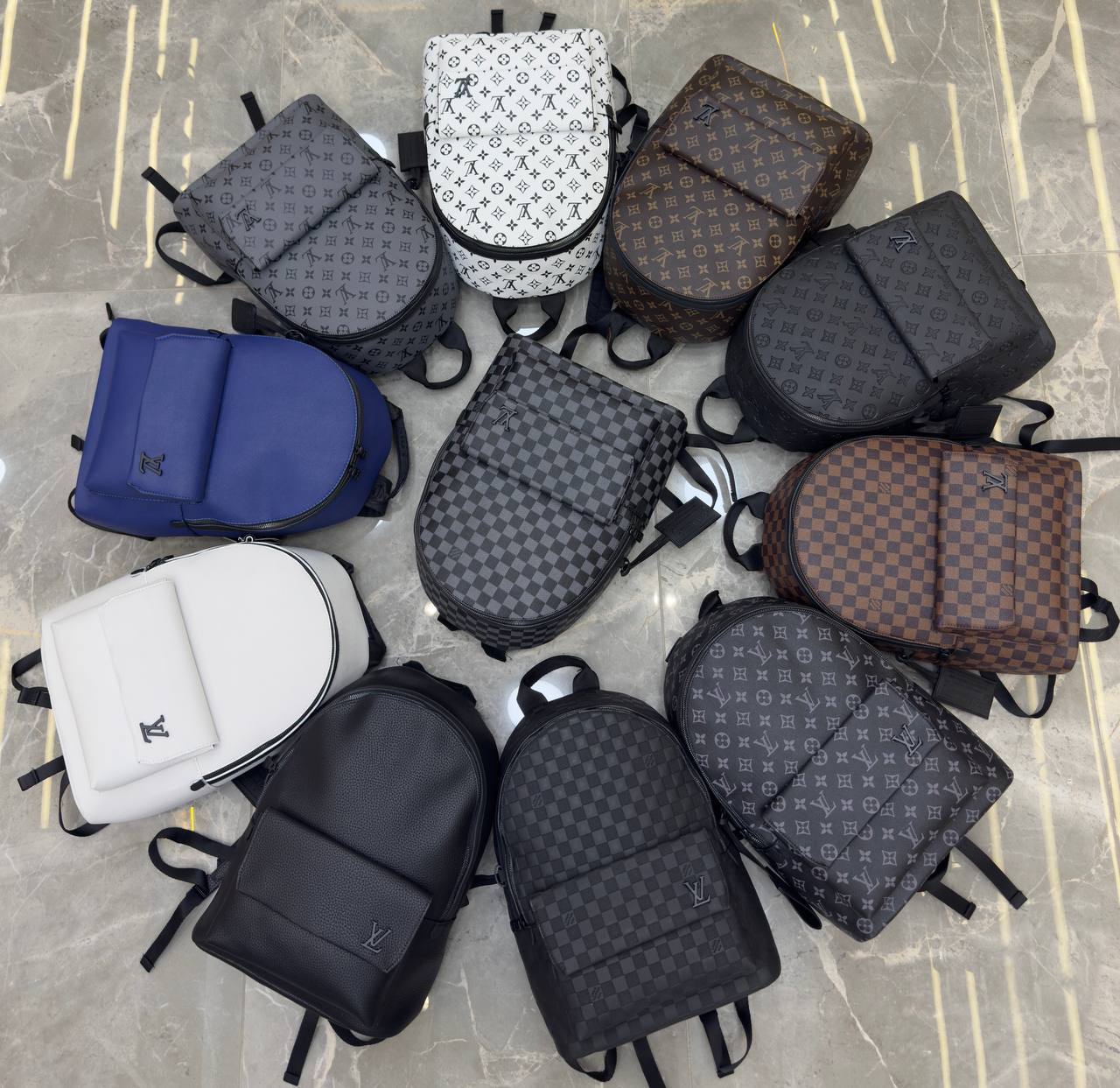 Lv Sırt Çantası 11 Farklı Renk Unisex