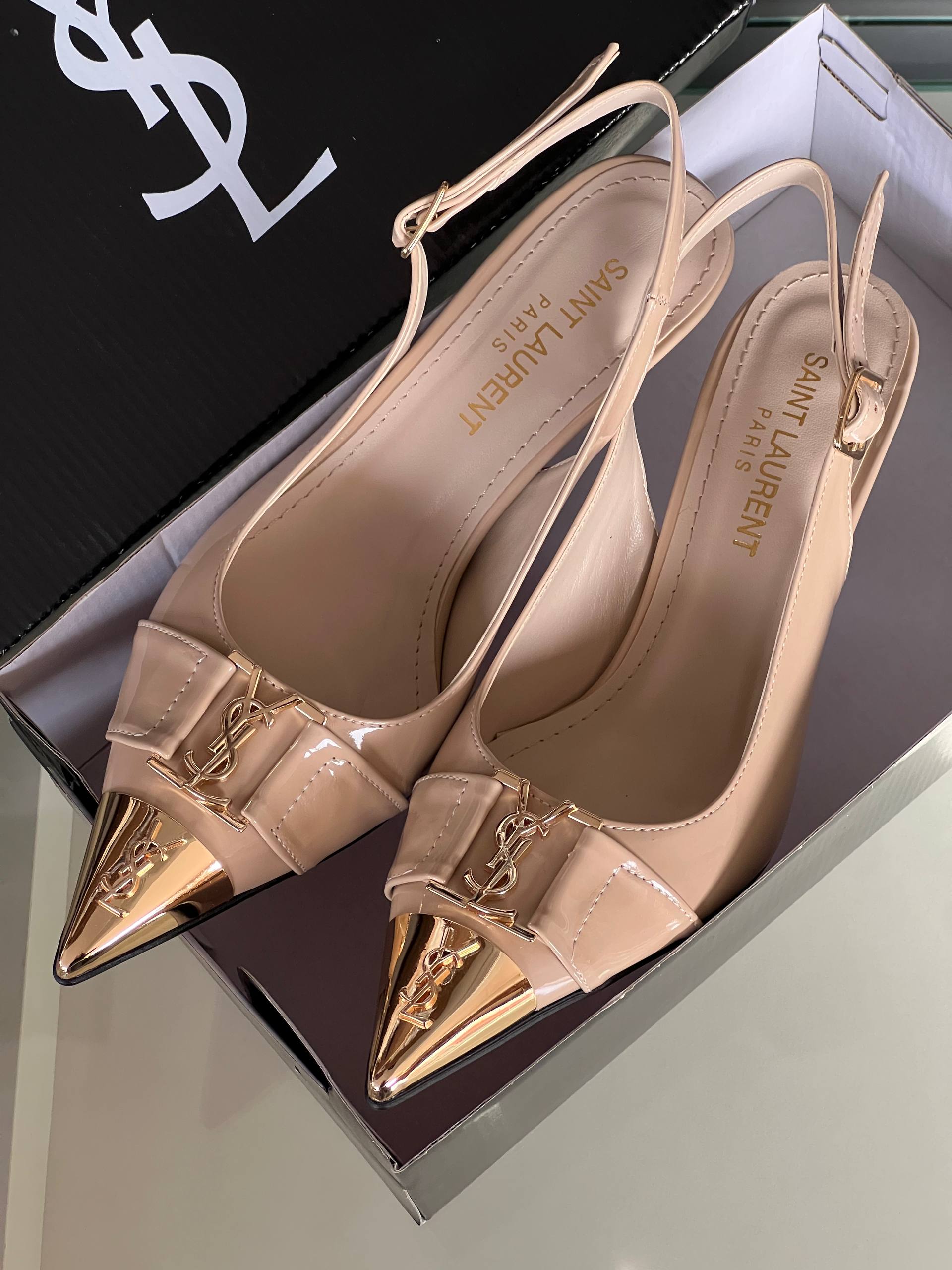 YSL Topuklu Ayakkabı