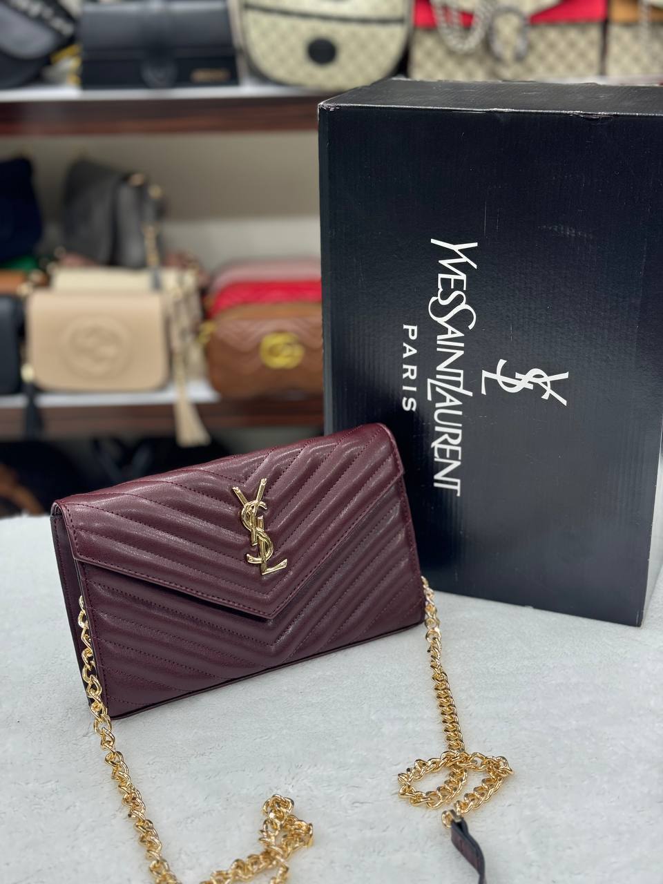 YSL Shoulder Çanta
